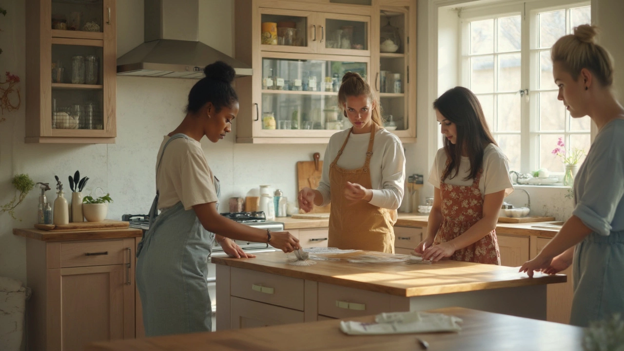Dividing Chores, Food, and Shared Spaces